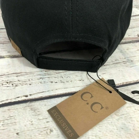 "ROSE' ALL DAY" - Embroidered Adjustable Ball Cap - Picture 6 of 6